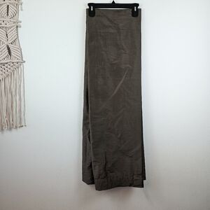 RESTORATION HARDWARE Silk Lined drapey Panels Curtains Brown-3 Panels 48" X 78"